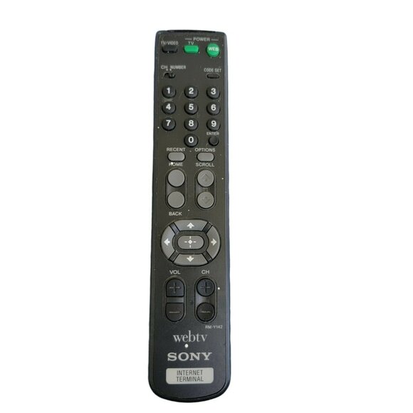 Genuine Sony TV Remote Control RM-Y142 Tested And Works - Picture 1 of 3